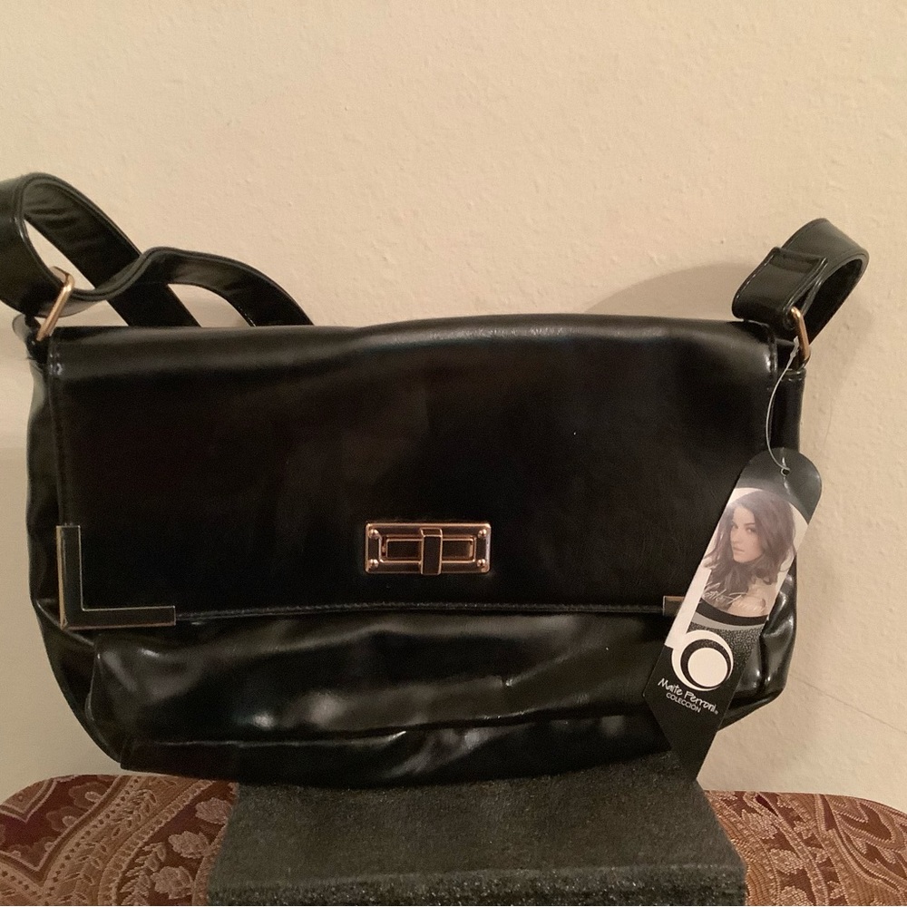 Black Maite Perroni Shoulder Bag